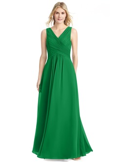 azazie emerald green